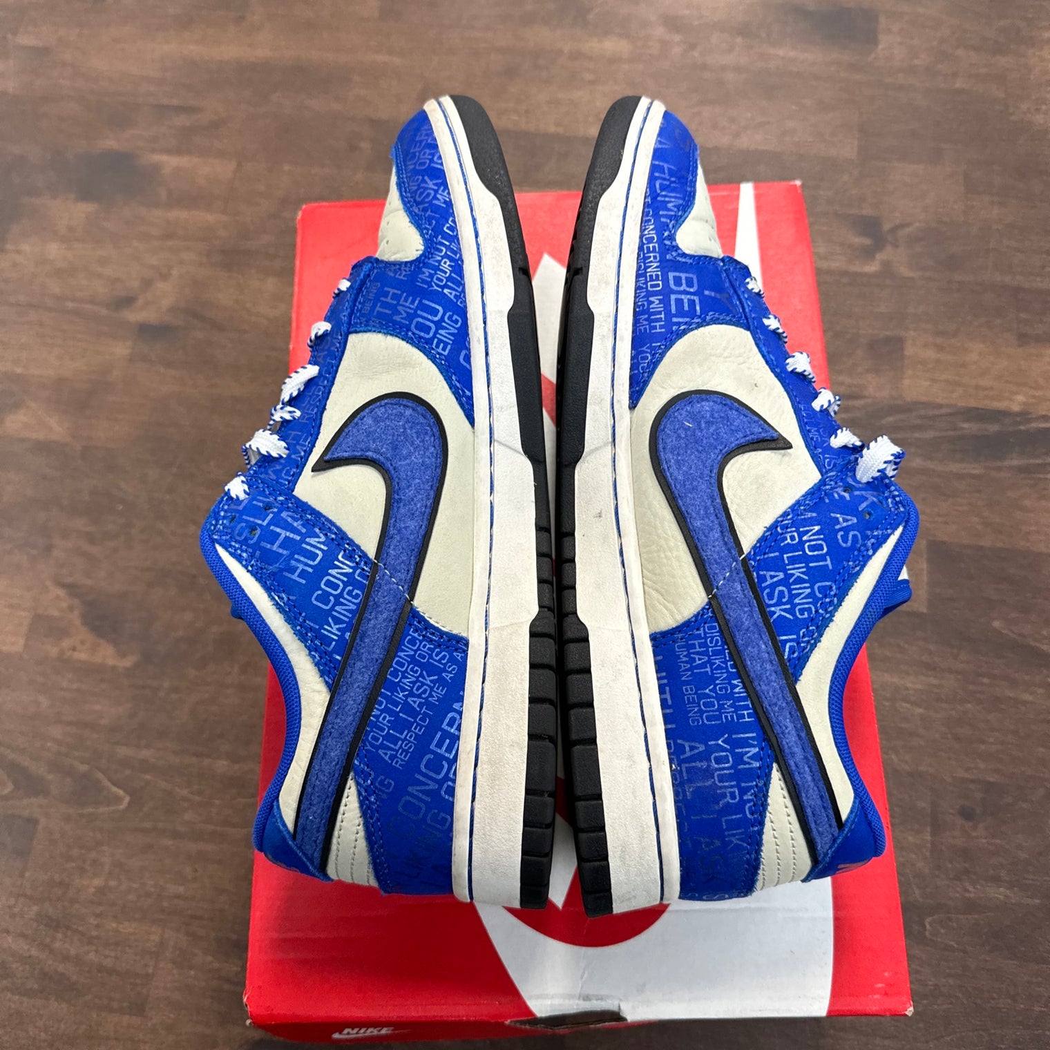 Jackie Robinson Nike Dunk Low (USED,REPLACEMENT BOX)