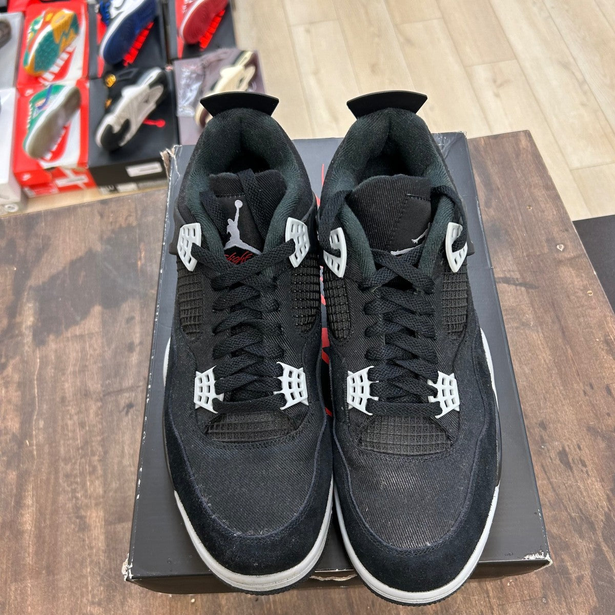 Jordan 4 Retro SE Black Canvas - Image 2