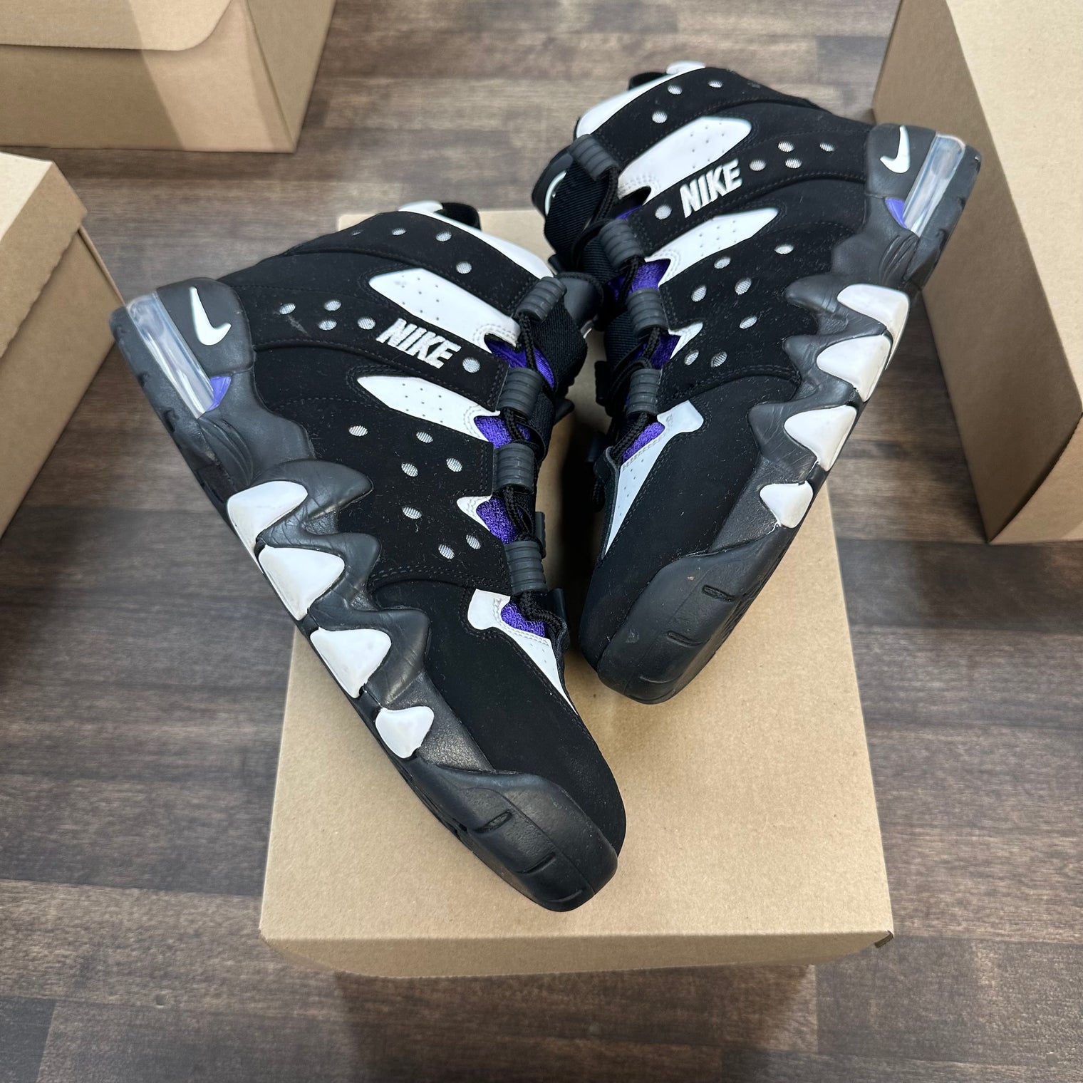 CB 94 Air Max 2 Black White Purple (2023) (USED, No Box)