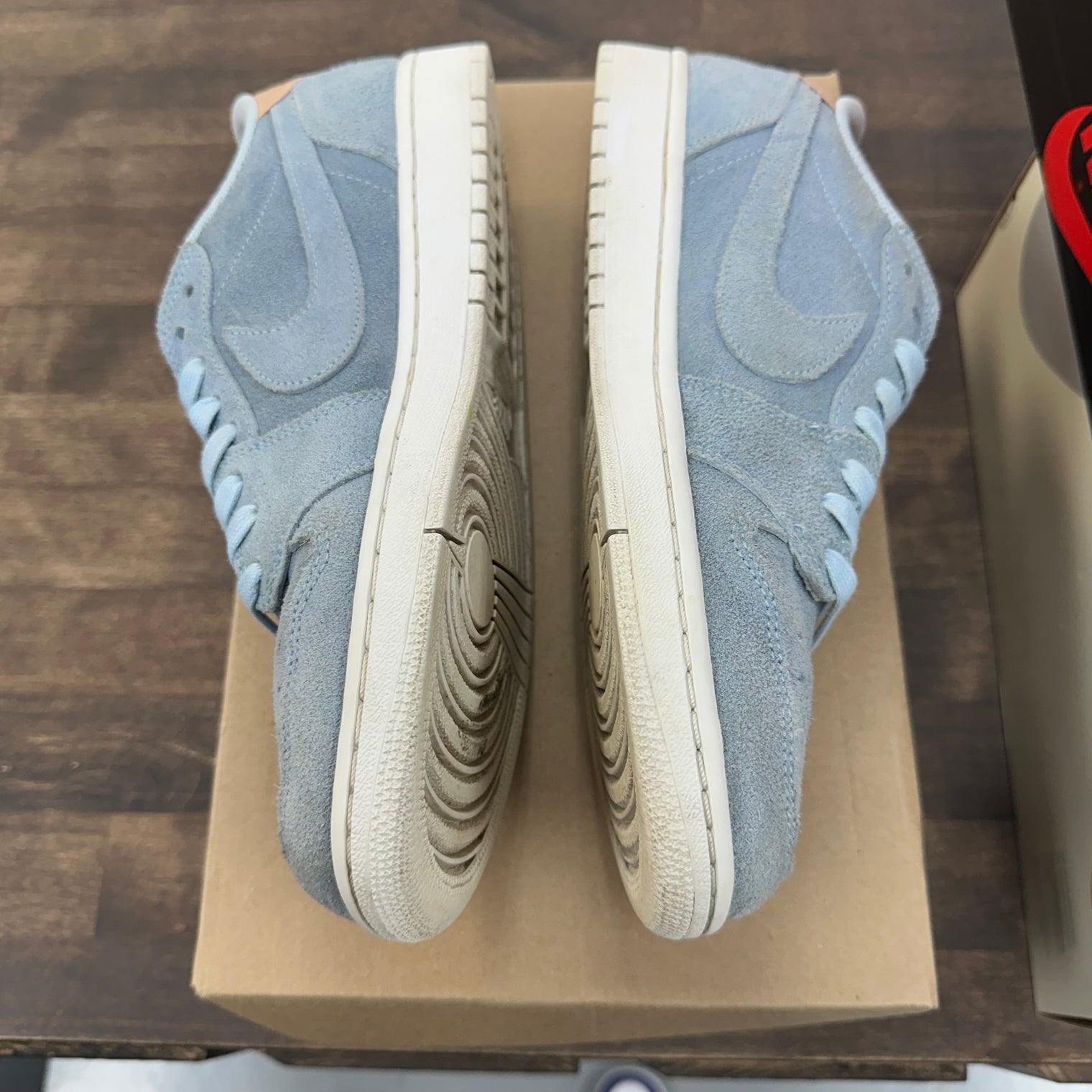 Ice Blue Jordan 1 Low OG (USED, No Box)