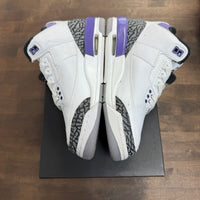 (GS) Dark Iris Jordan 3 (USED)