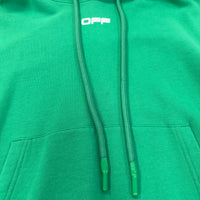 Caravaggio Square Off-White Over Hoodie Green SS20 (USED)