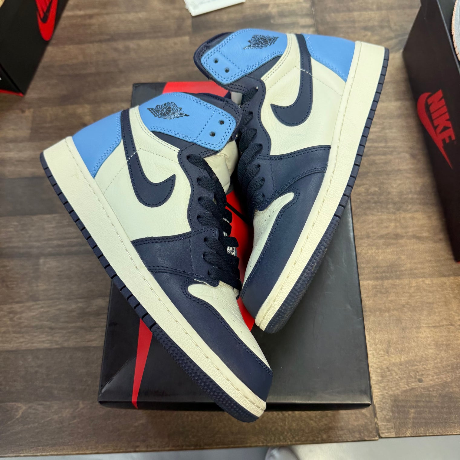 Obsidian Jordan 1 High (GS) (USED)