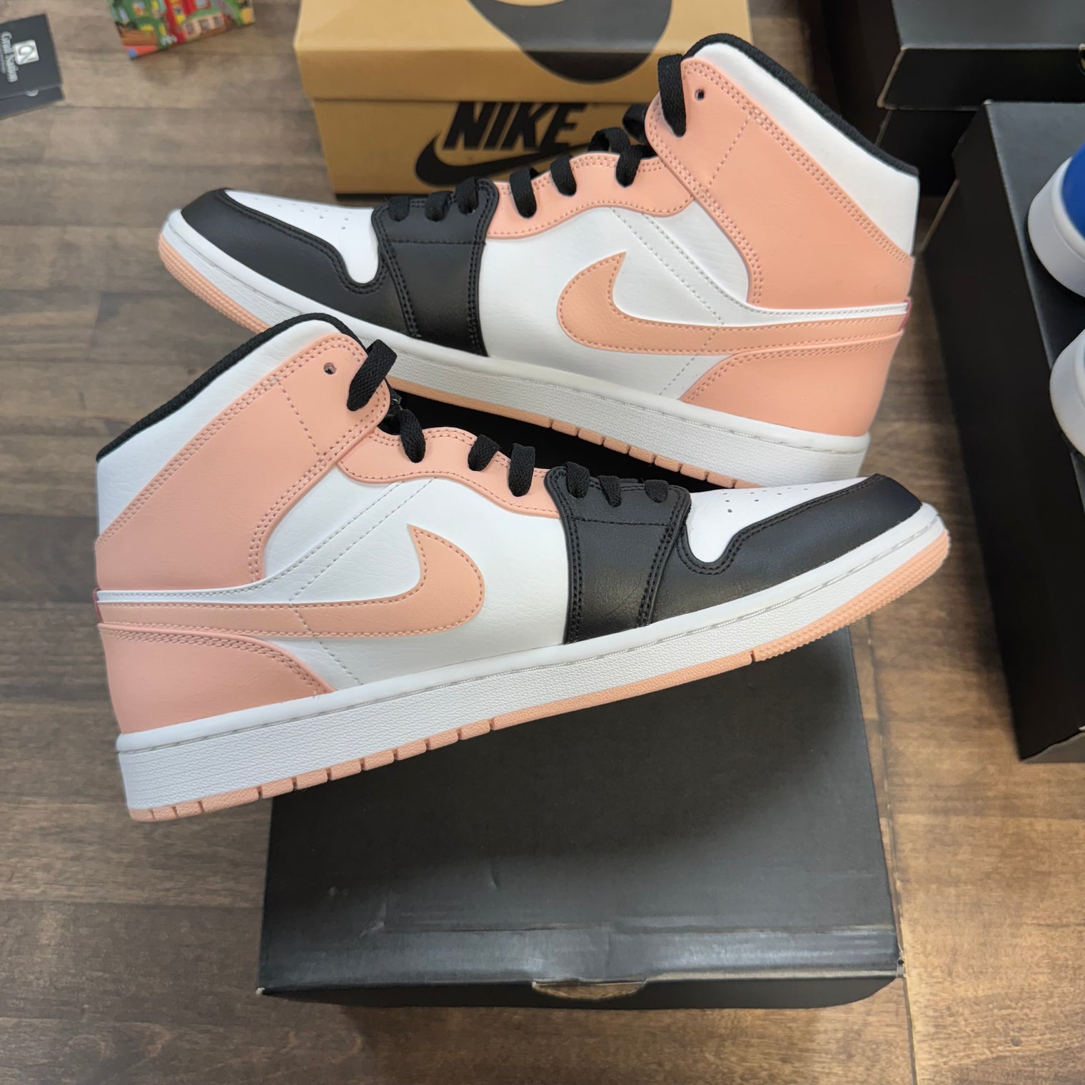Arctic Orange Black Toe Jordan 1 Mid (USED)