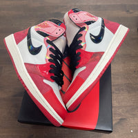 Spider-verse Spiderman Jordan 1 High (USED)