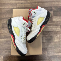 Fire Red Jordan 5 (GS) (USED, No Box)
