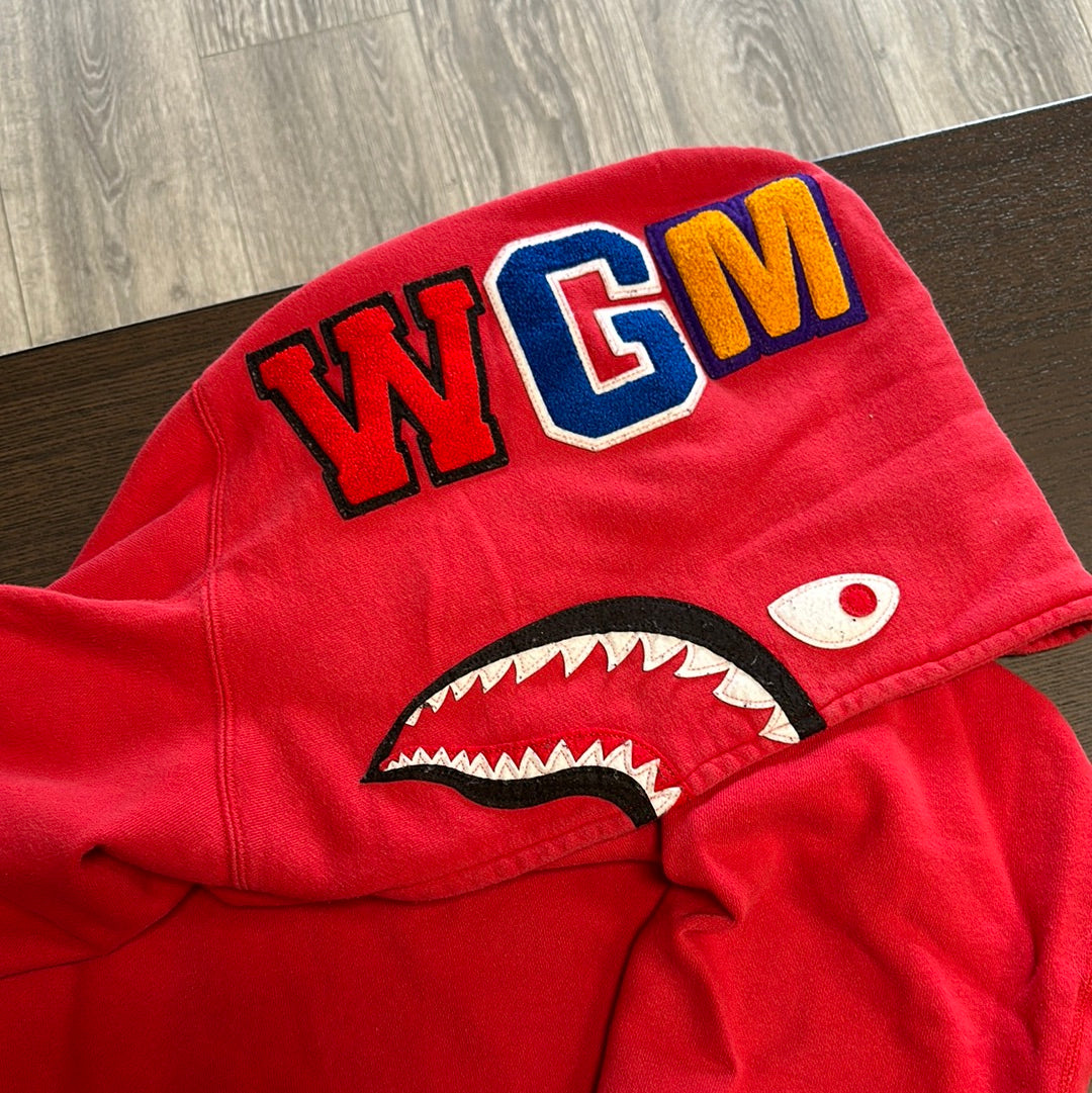 Bape Pullover Hoodie Red (Used)