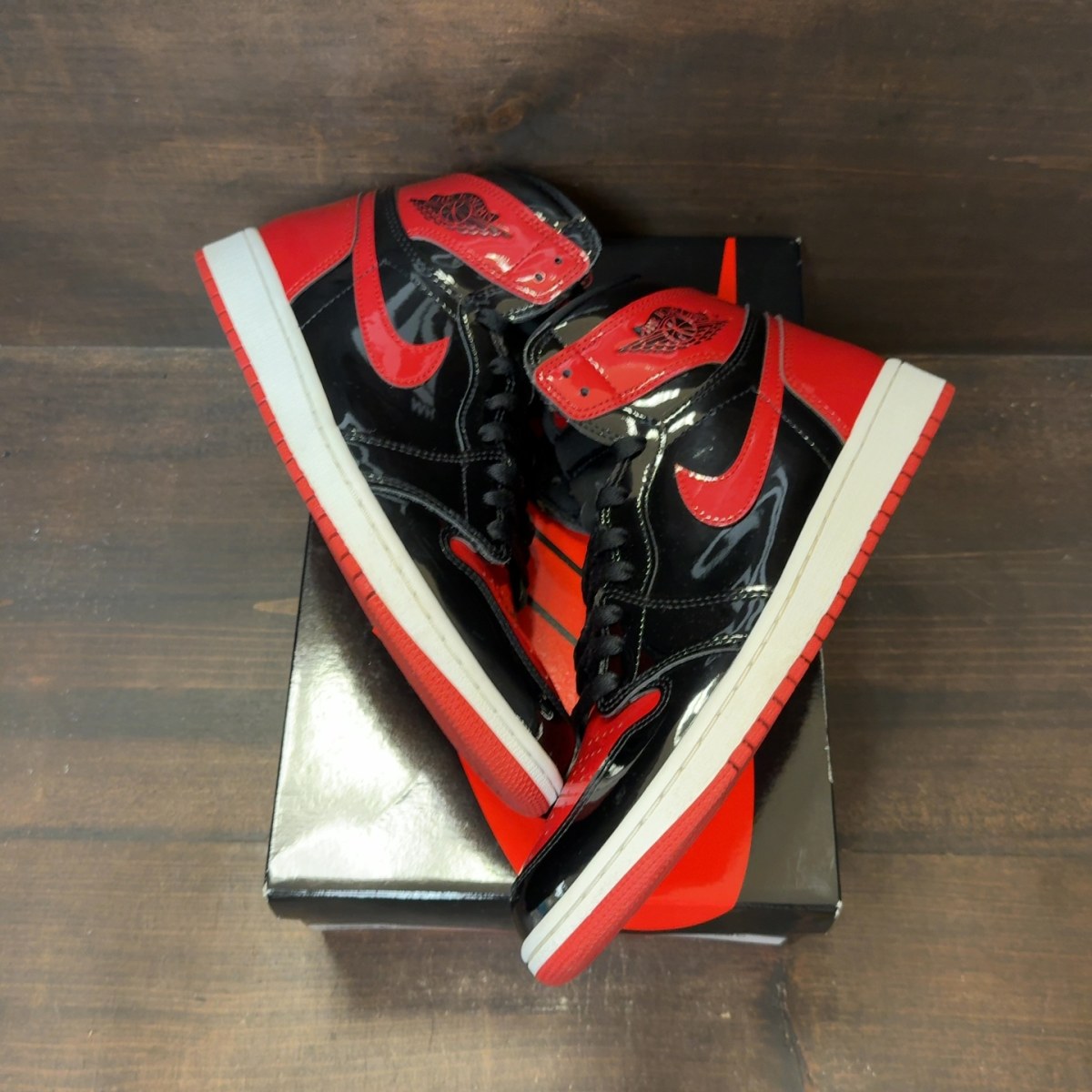 Jordan 1 Retro High OG Patent Bred - Image 2