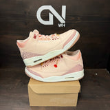 Jordan 3 Retro Valentine's Day Treat Yourself (2025) (Women's) Size 10W (Pre-Owned) - Image 1