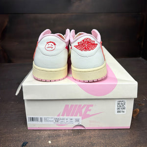 Jordan 1 Retro Low OG SP Travis Scott Sail Tropical Pink - Image 4