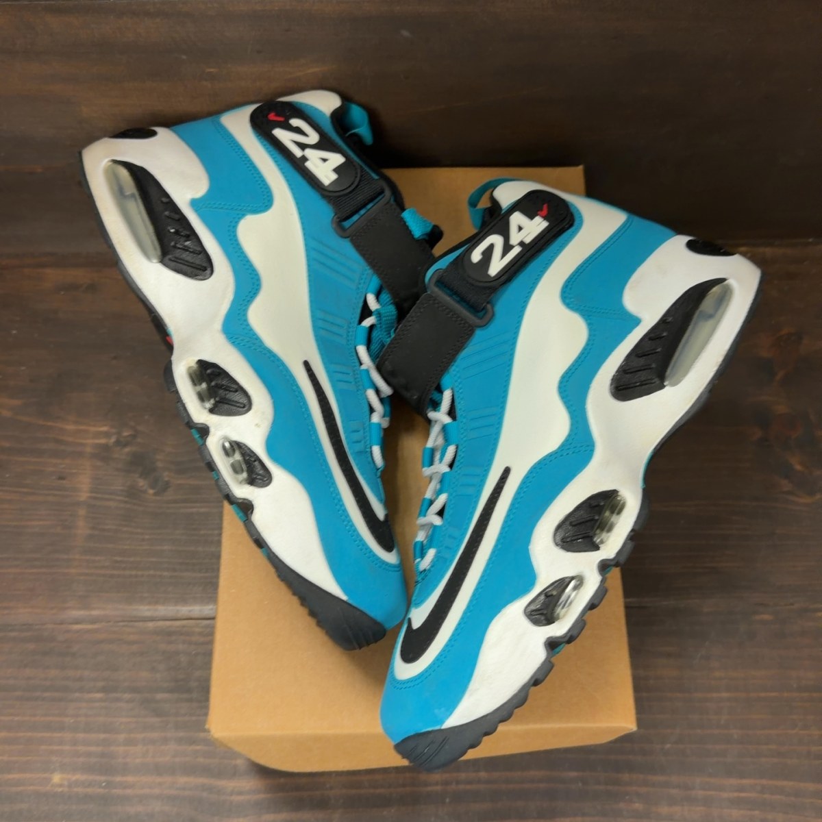 Nike Air Griffey Max 1 Aqua Size 13 (Pre-Owned) - Image 2
