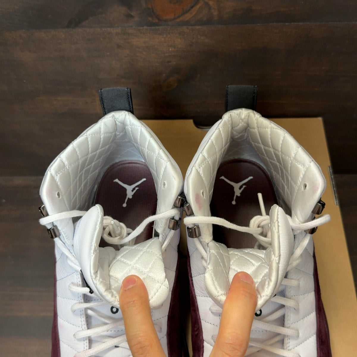 Jordan 12 Retro SP A Ma Maniére White (Women's) - Image 4