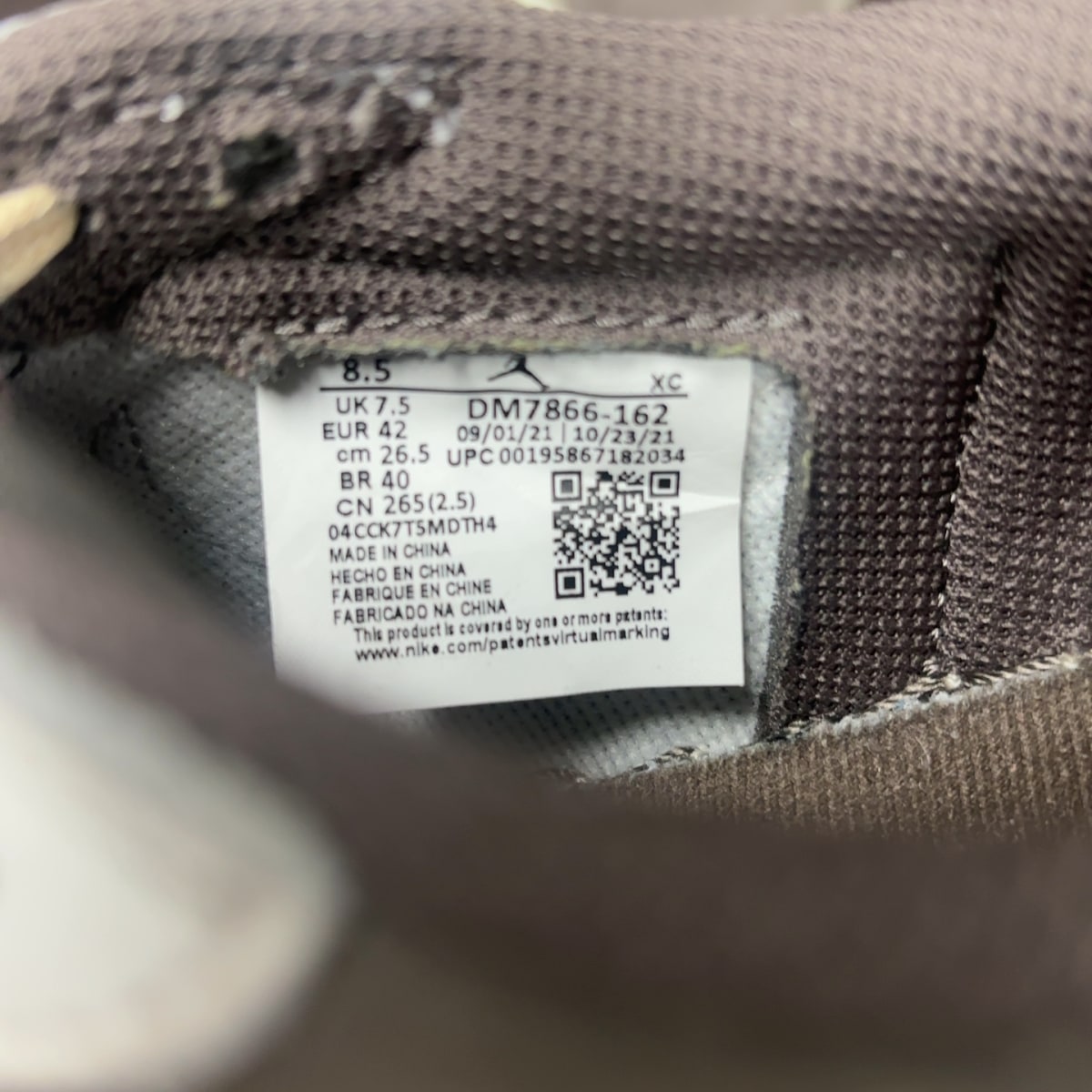 Jordan 1 Retro Low OG SP Travis Scott Reverse Mocha - Image 8