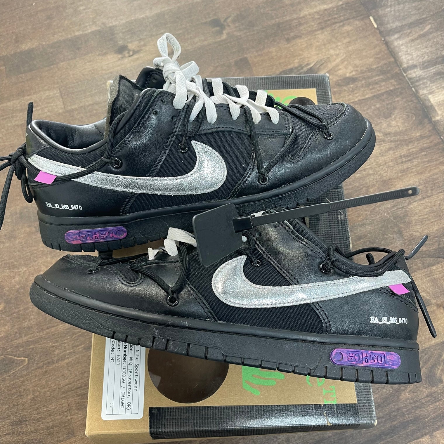 Nike Off White Dunk Lot 50 of 50 (USED)