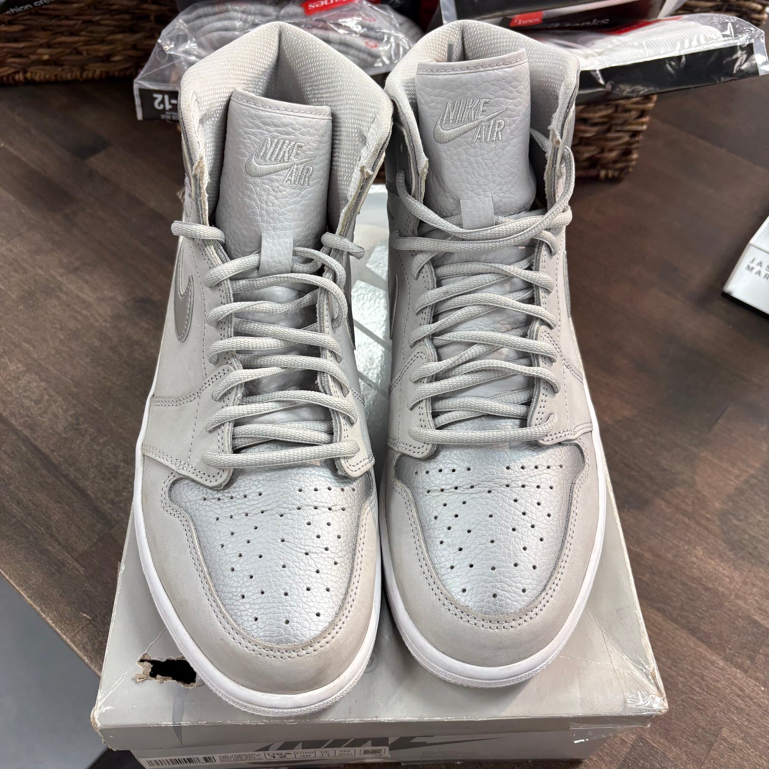 COJP Silver Jordan 1 High (USED)