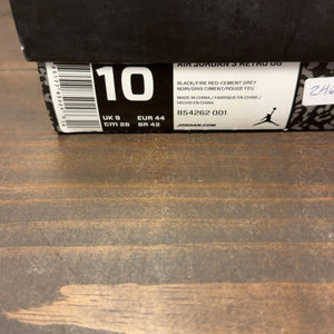 Jordan 3 Retro Black Cement (2018) - Image 9