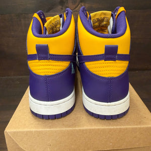 Nike Dunk High Lakers Size 11 (Pre-Owned) - Image 4