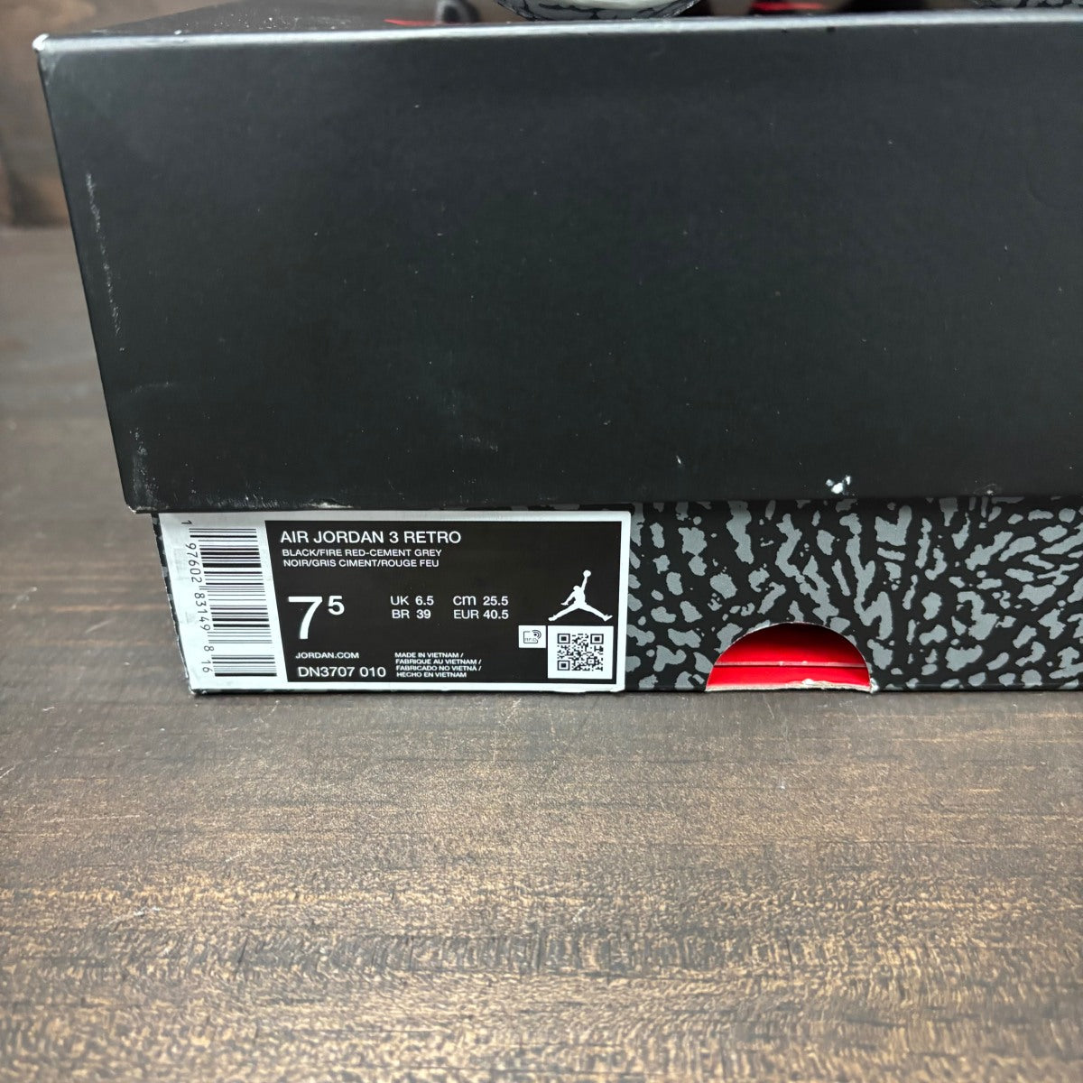 Jordan 3 Retro OG Black Cement (2024) - Image 8