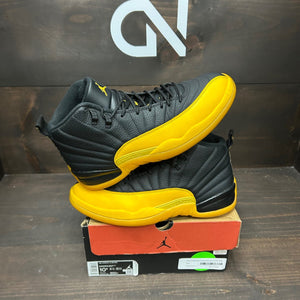 Jordan 12 Retro Black University Gold - Image 1
