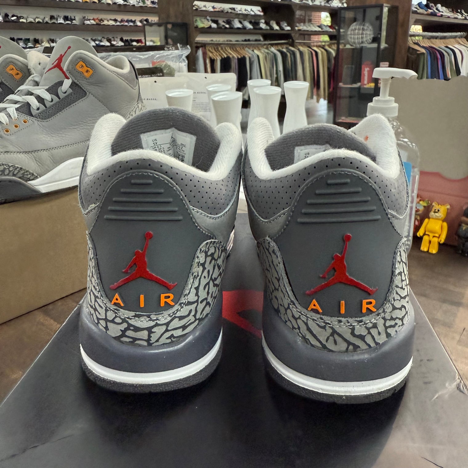 Cool Grey Jordan 3 (GS) (USED)
