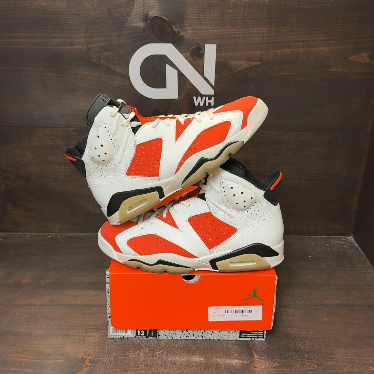 Jordan 6 Retro Gatorade Like Mike White - Image 1