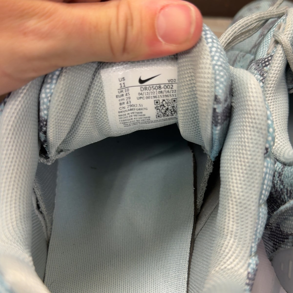 Nike Hot Step Air Terra Drake NOCTA Snakeskin Light Pumice - Image 7
