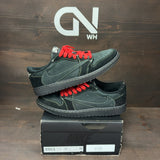 Jordan 1 Retro Low OG SP Travis Scott Black Phantom Size 10.5 (Pre-Owned)