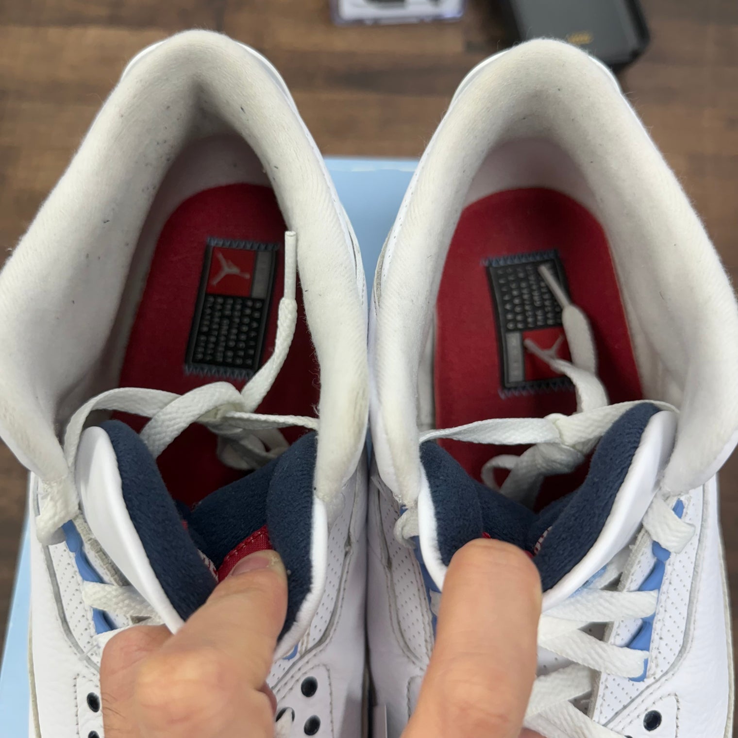 Jordan 3 Retro UNC (2020) (US 11.5) (USED)