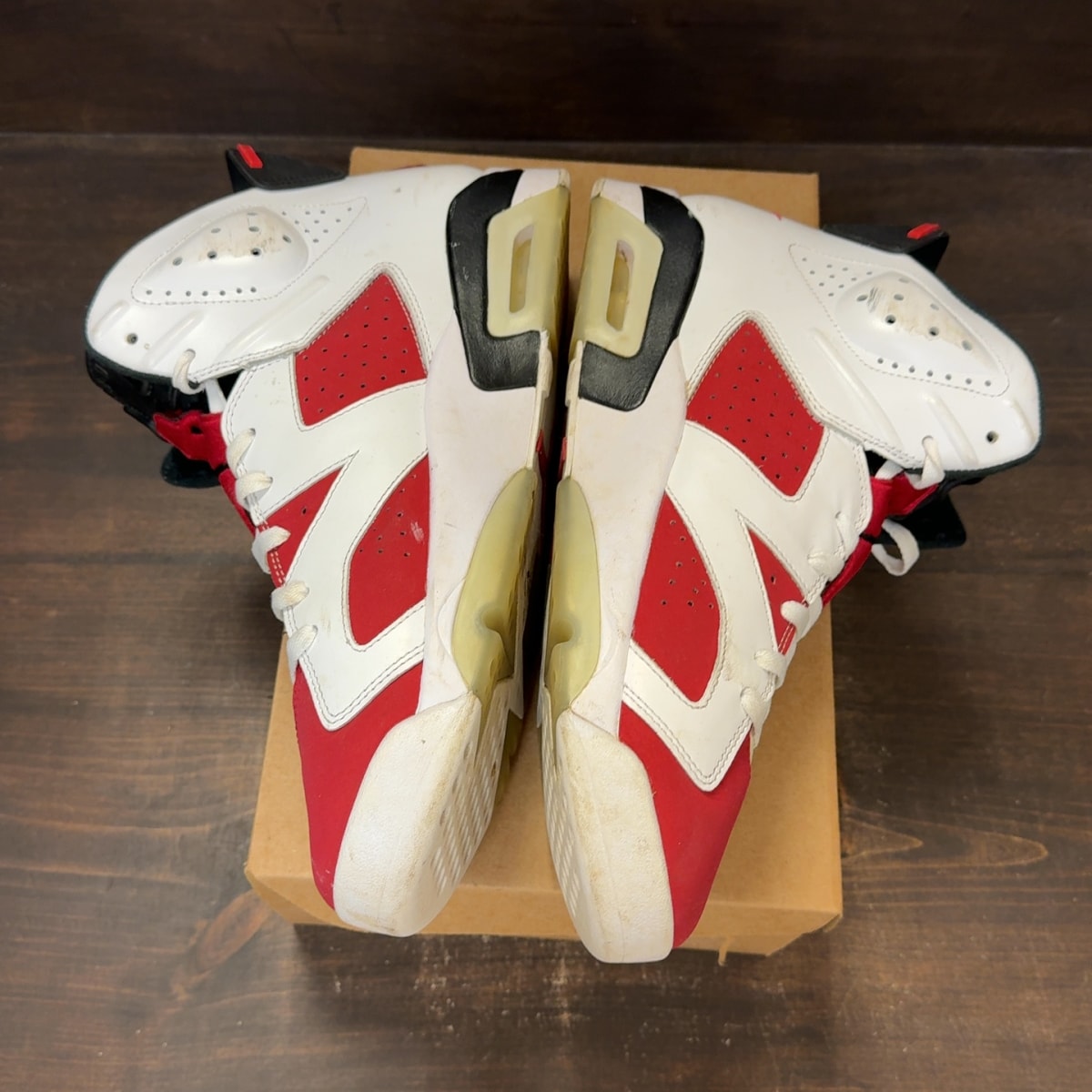 Jordan 6 Retro Carmine (2021) Size 13 (Pre-Owned) - Image 4