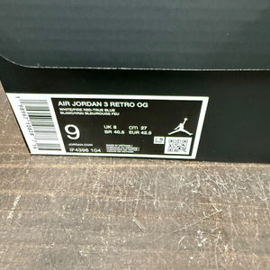 Jordan 3 Retro True Blue (2026) - Image 7