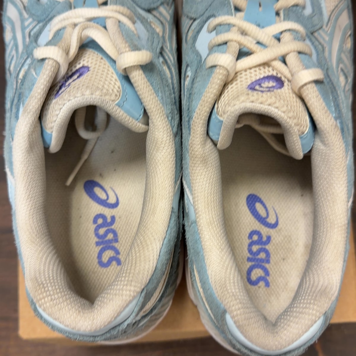 ASICS Gel-NYC Cream Arctic Sky Size 11 (Pre-Owned) - Image 5