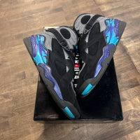Aqua Jordan 8 Retro (USED)
