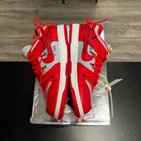 Off-white University Red Dunk Low (USED)