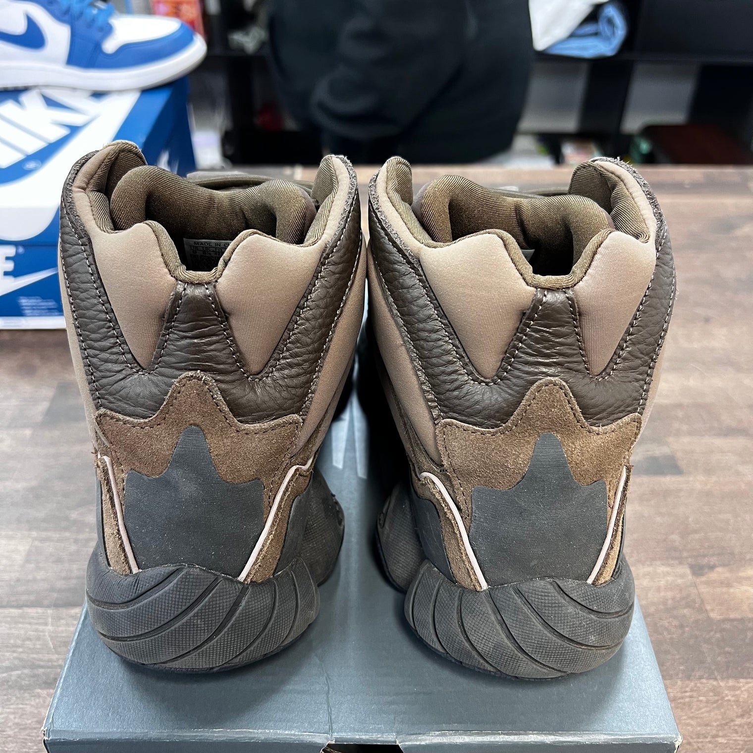 Taupe Black Yeezy 500 High (USED)