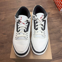 Cement Grey Jordan 3 Retro (USED, No Box)