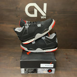Jordan 4 Retro Bred (2019) Size 10.5 (Pre-Owned) - front