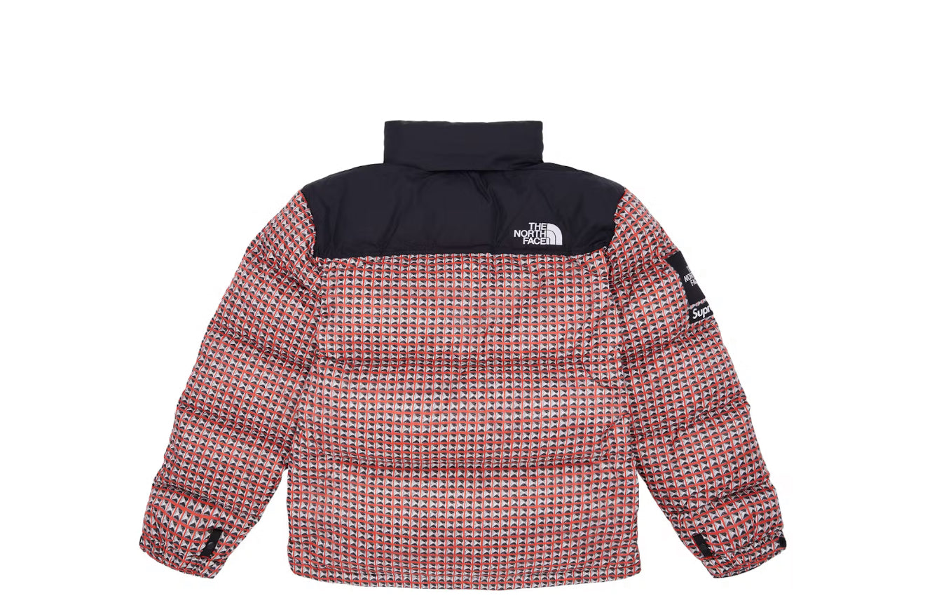 Supreme The North Face Studded Nuptse Jacket Red (Pre-Owned)