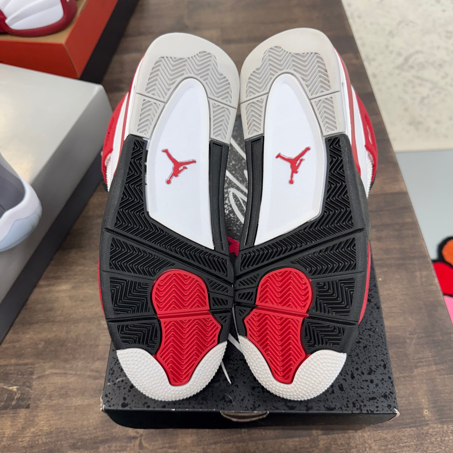 Red Cement Jordan 4 (USED)