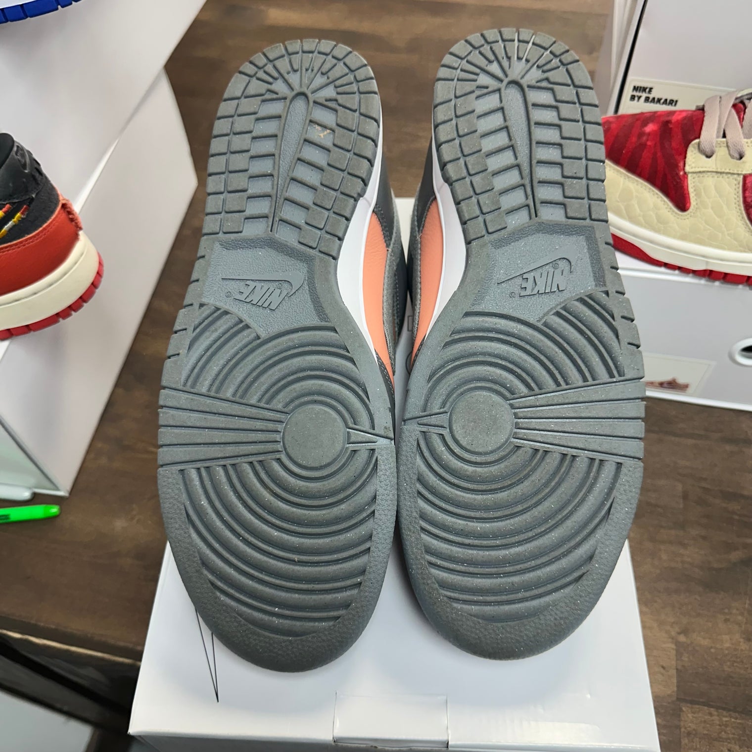 Nike ID Dunk Grey Peach (USED)