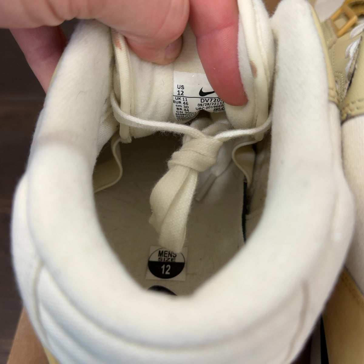 Nike Air Trainer 1 Coconut Milk Size 12 (Pre-Owned) - Image 7