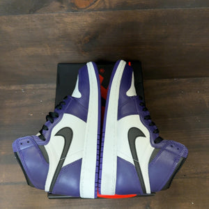 Jordan 1 Retro High Court Purple White (GS) - Image 5