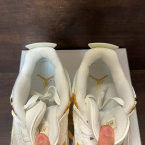 Jordan 4 Retro Metallic Gold (Women's) Size 7W (Pre-Owned)