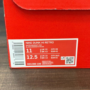 Nike Dunk High Championship White Red - Image 6