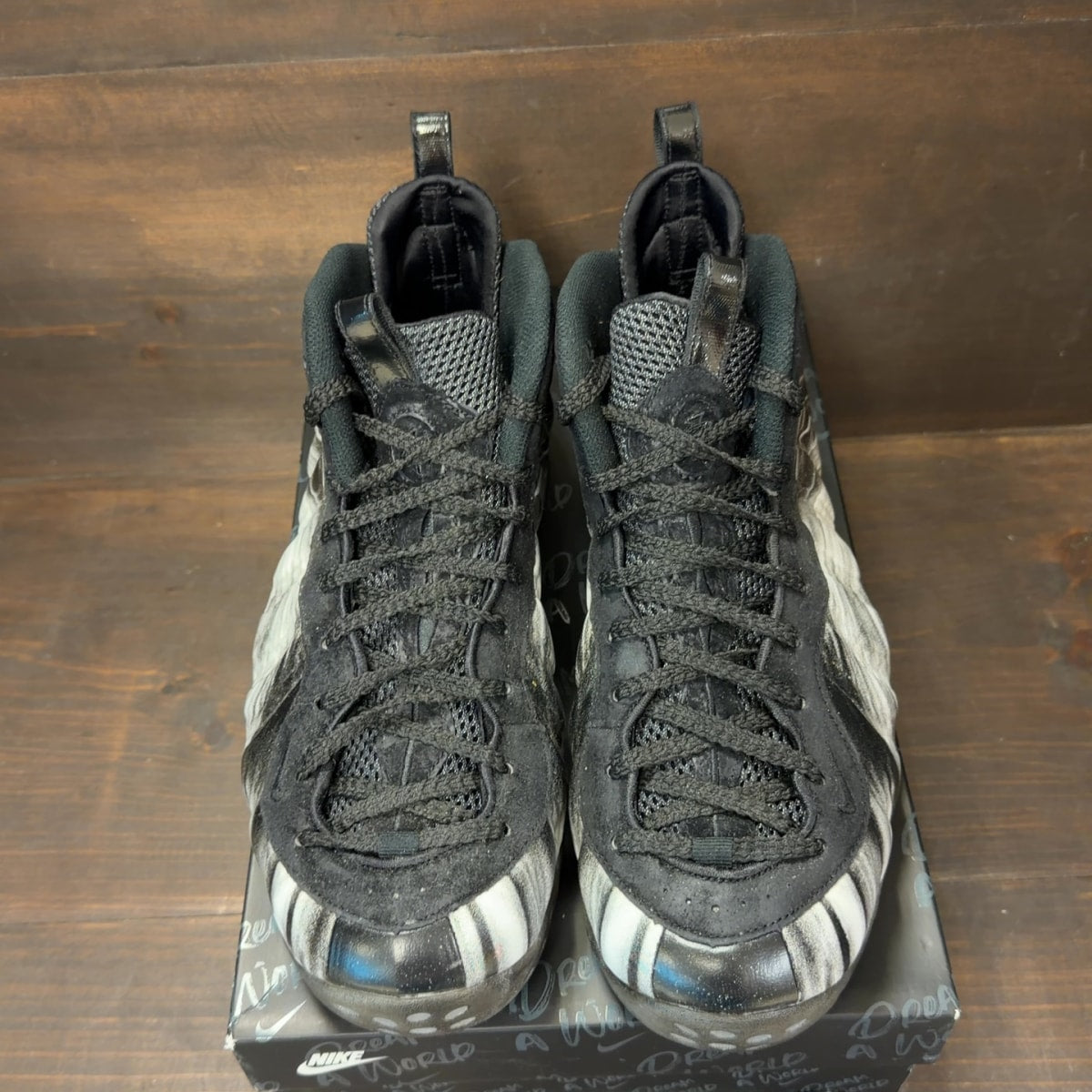 Nike Air Foamposite One Dream A World Black Size 13 (Pre-Owned) - tag