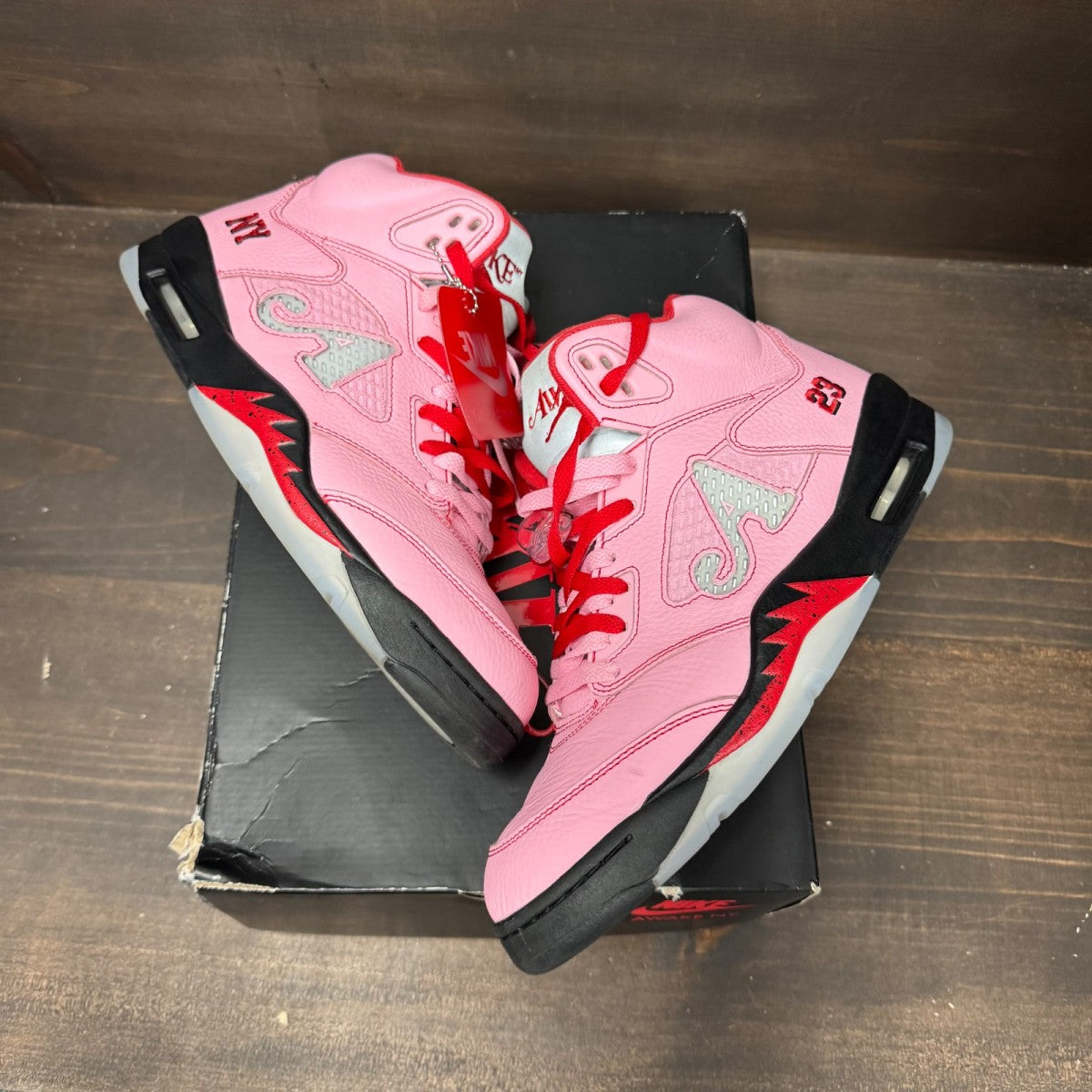 Jordan 5 Retro Awake NY Arctic Pink - Image 2