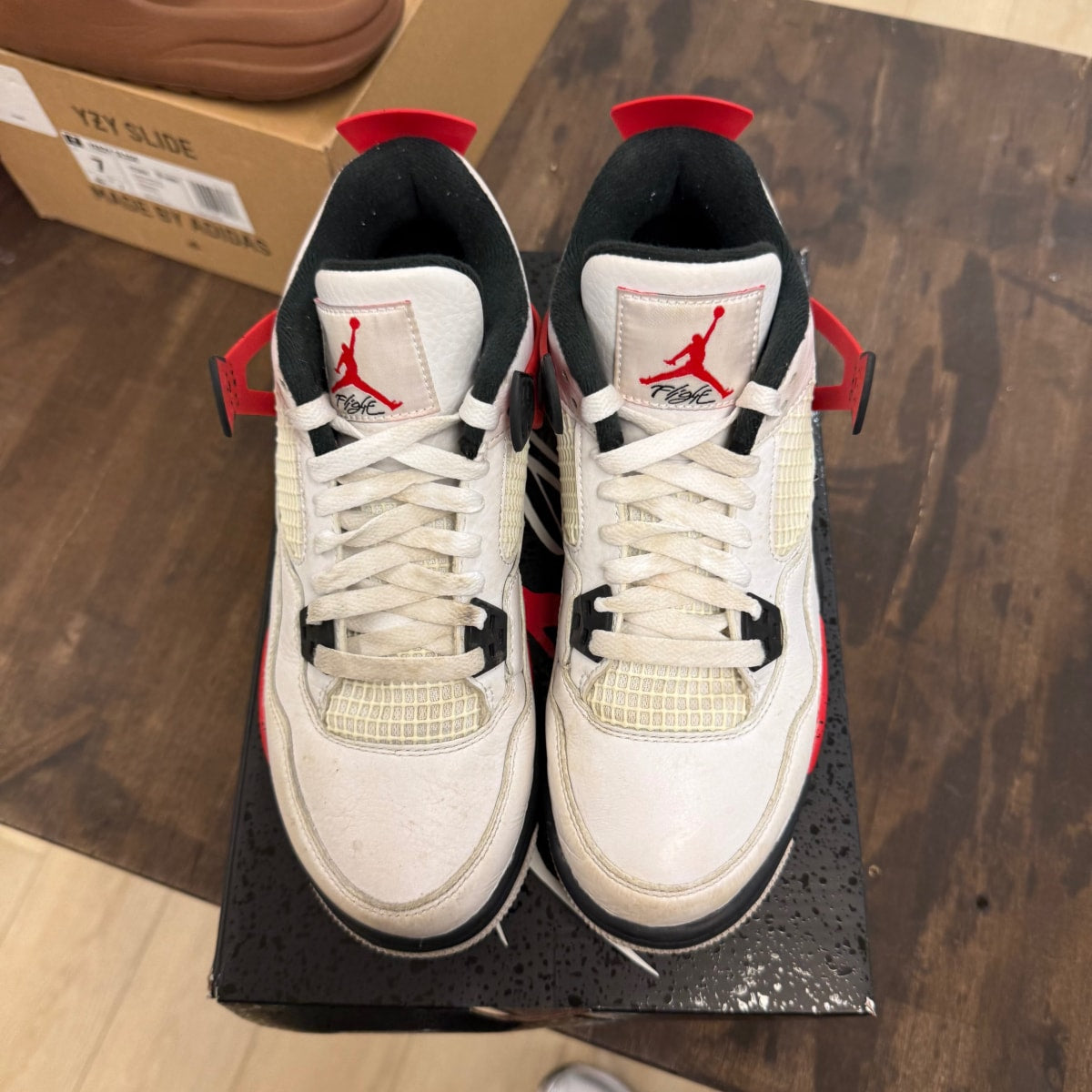 Jordan 4 Retro Red Cement (GS) - Image 2