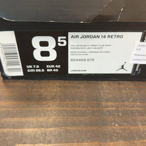 Jordan 14 Retro Challenge Red Size 8.5 (Pre-Owned) - aux