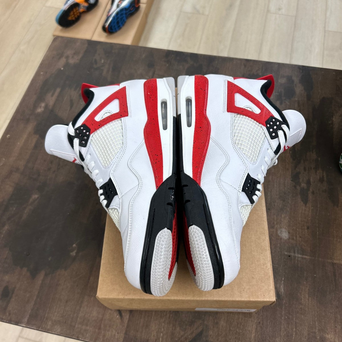 Jordan 4 Retro Red Cement Size 13 (Pre-Owned) - Image 3