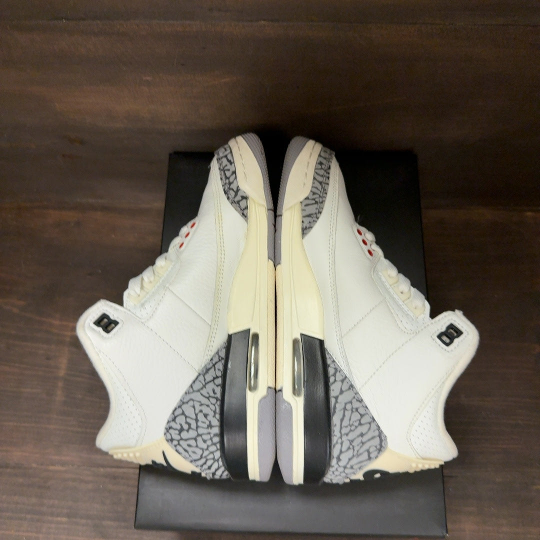 Jordan 3 Retro White Cement Reimagined (GS) Size 4.5Y (Pre-Owned)