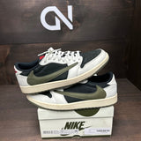 Jordan 1 Retro Low OG SP Travis Scott Olive (Women's) - Image 1